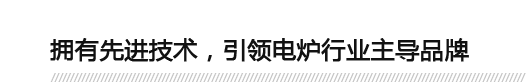 擁有（yǒu）先進（jìn）技術，引領電爐行業（yè）主導品牌