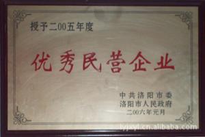 2005年 優秀民營企（qǐ）業