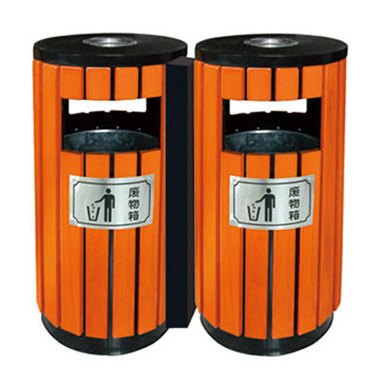 鋼木垃圾（jī）桶