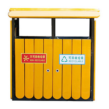 鋼木垃圾（jī）桶