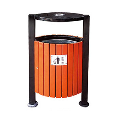 鋼（gāng）木垃（lā）圾桶