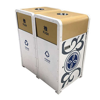 鋼板噴塑垃圾桶