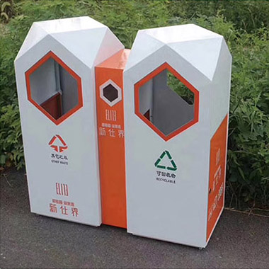 鋼板噴塑垃圾桶