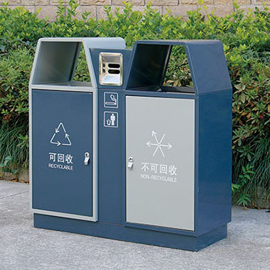 鋼板噴塑垃圾桶