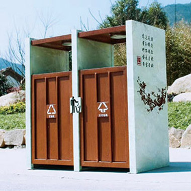 鋼板噴塑垃圾桶