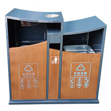 鋼板噴塑垃圾桶