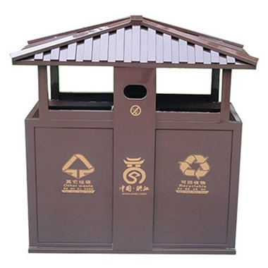 鋼板噴塑垃圾桶