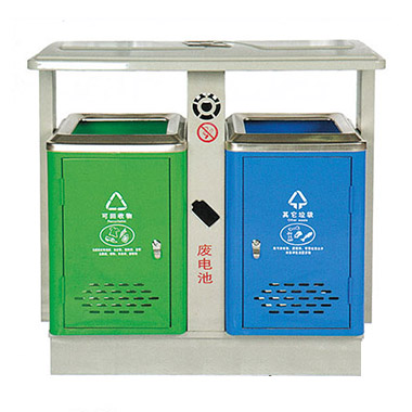 鋼板噴塑垃圾桶