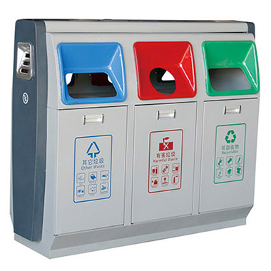 鋼板噴塑垃圾桶