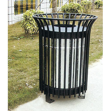 鋼板（bǎn）噴塑垃圾桶